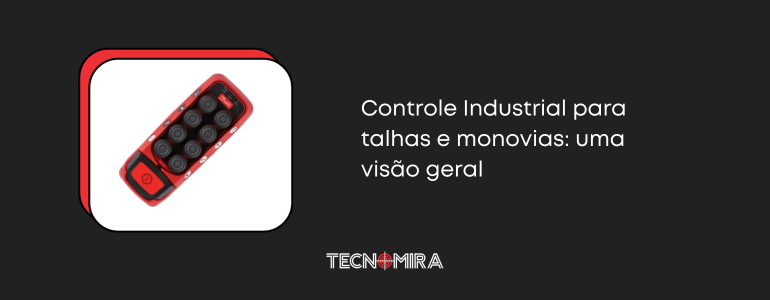 Controle para talhas e monovias: uma visão geral