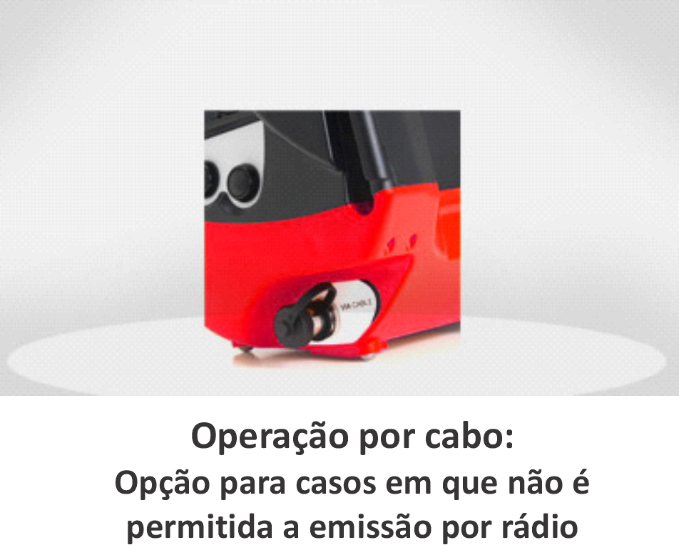 Operação por cabo